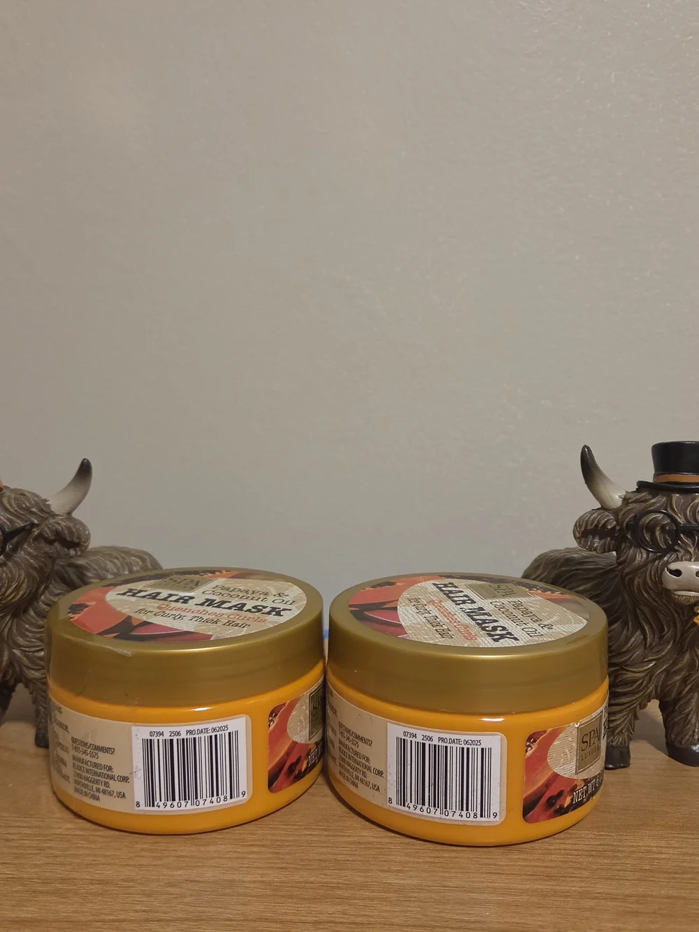 2-Papaya & Coconut Oil Hair Mask - Orange